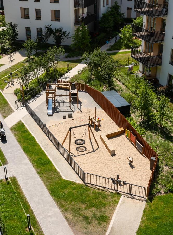 Wola Skwer Happy Apartment Warsaw Luaran gambar